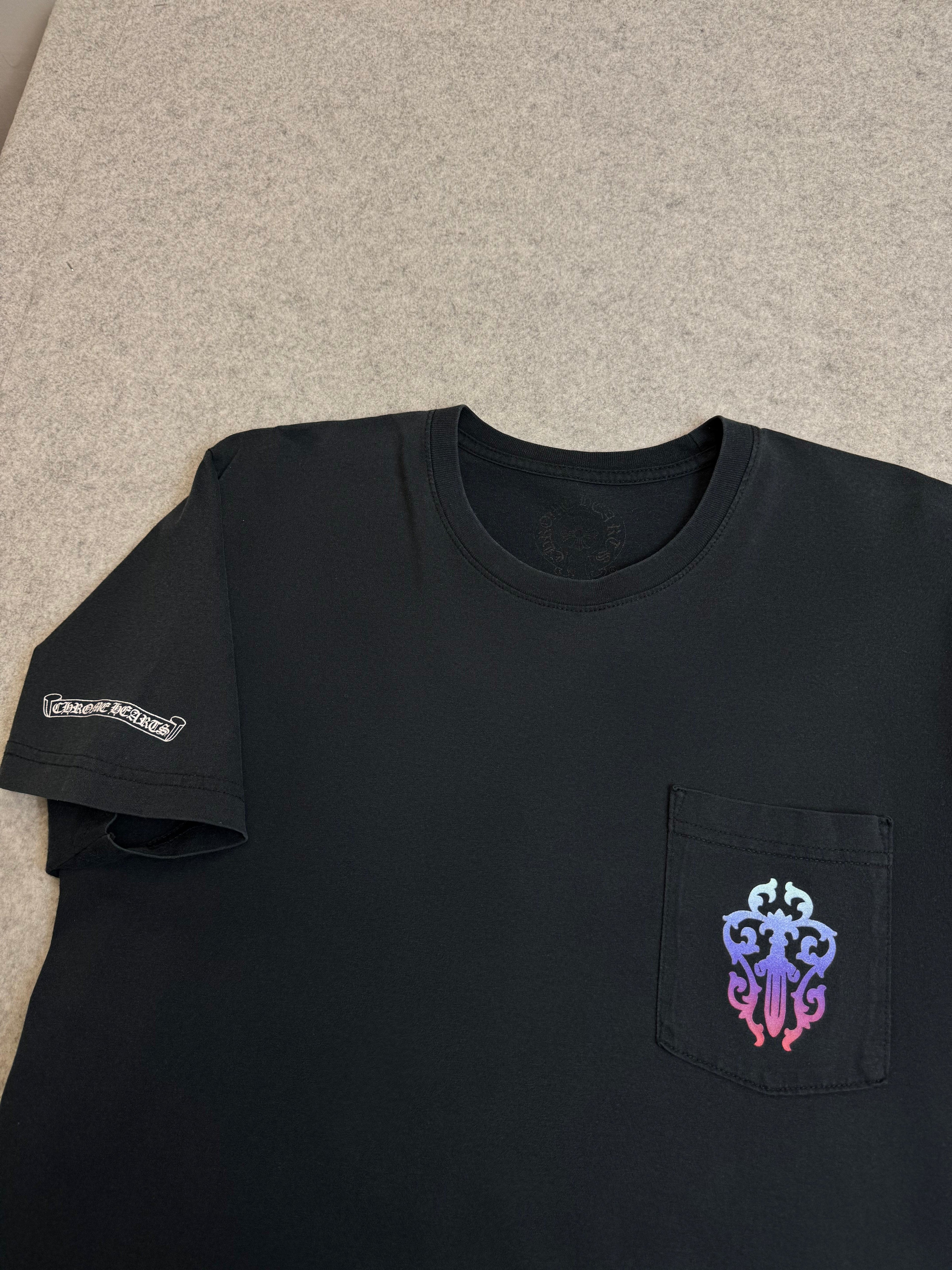 Chrome Hearts Gradient Dagger Tee Black