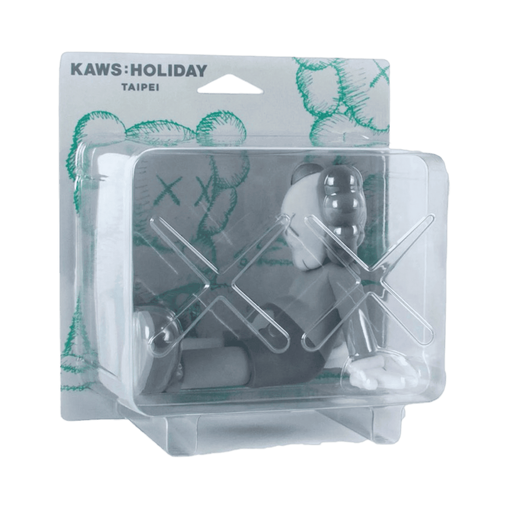 KAWS Holiday Taipei Vinyl Figure Grey