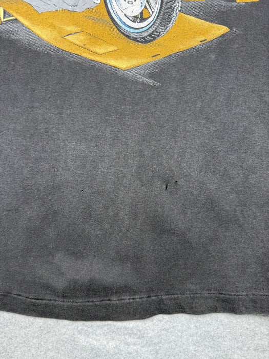 Vintage Harley Davidson Worth The Wait Tee Black | Vitnage Clothing Store Canada