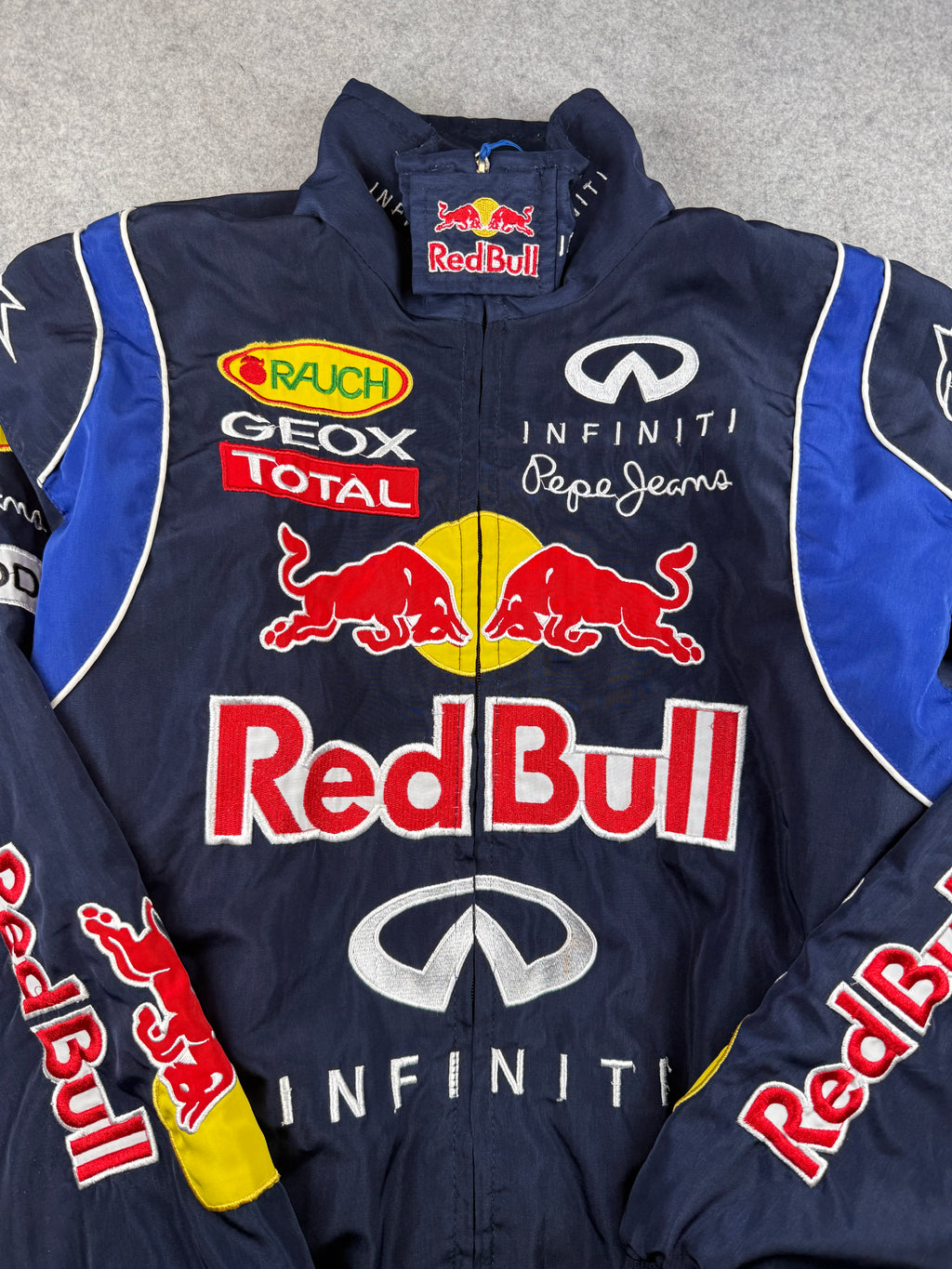 Vintage Red Bull Racing Jacket Navy