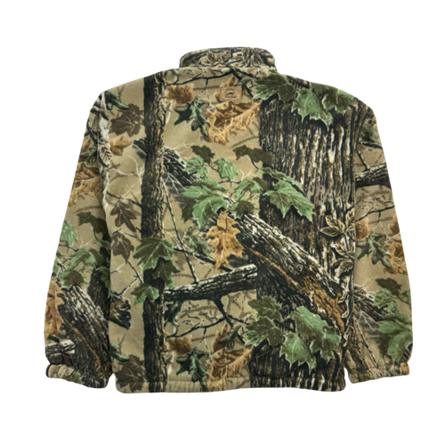 (XXL) Vintage Duxbak Camo Reversible ZIp-Up Jacket | Vintage Clothing Store Canada