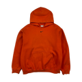 Vintage 2000s Nike Centre Swoosh Hoodie Orange
