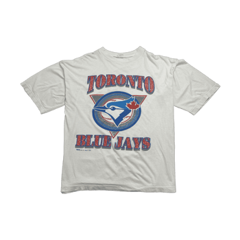 (L) Vintage '93 Toronto Blue Jays Tee White