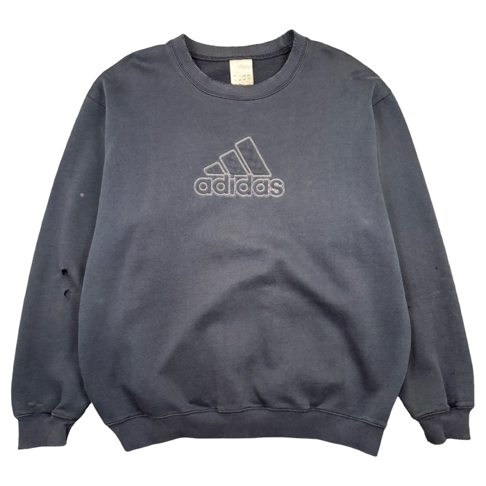 Vintage Adidas Crewneck Black | Vitnage Clothing Store Canada