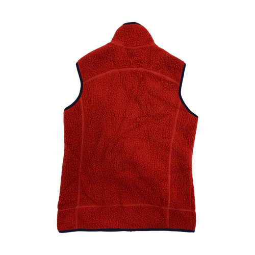 Vintage Patagonia Fleece Zip-Up Vest Red | Vintage Clothing Store Canada