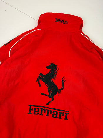 Vintage Ferrari Racing Jacket Red