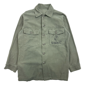 Vintage USMC Button Up Green