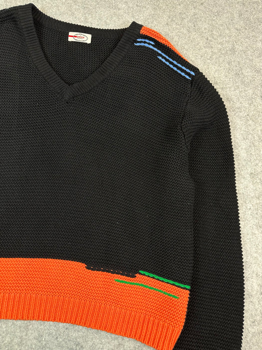 Women's Prada Two Tone Heavyweight Knit Black | Vitnage Clothing Store Canada