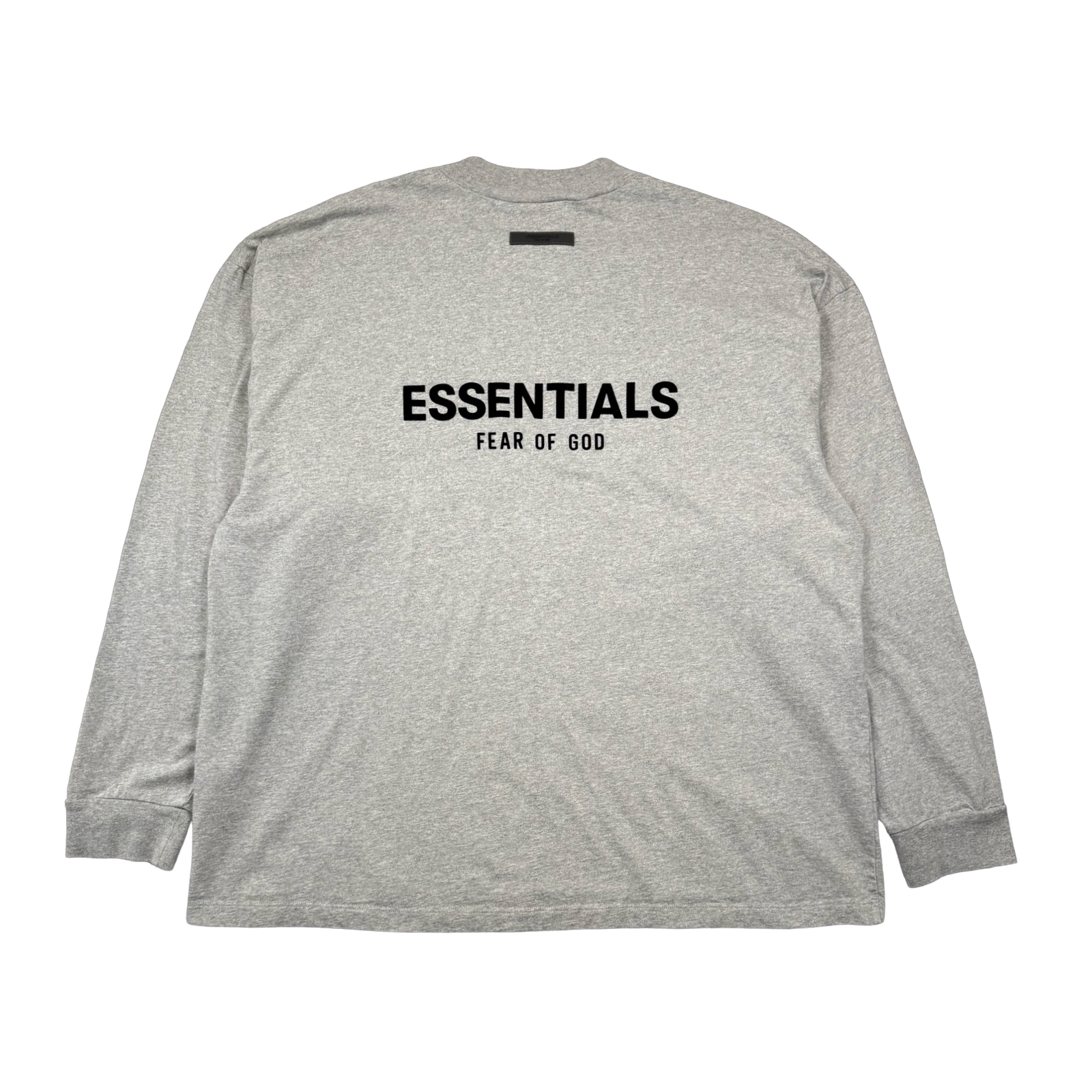 Fear Of God Essentials L/S Tee Dark Oatmeal (USED)