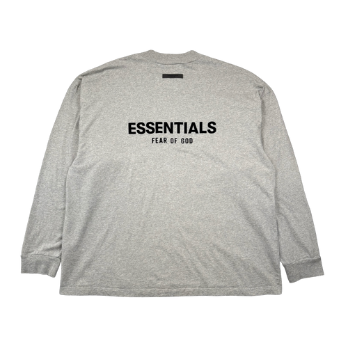Fear Of God Essentials L/S Tee Dark Oatmeal (USED)