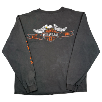 Vintage Norwich Indian Leap L/S Tee Black