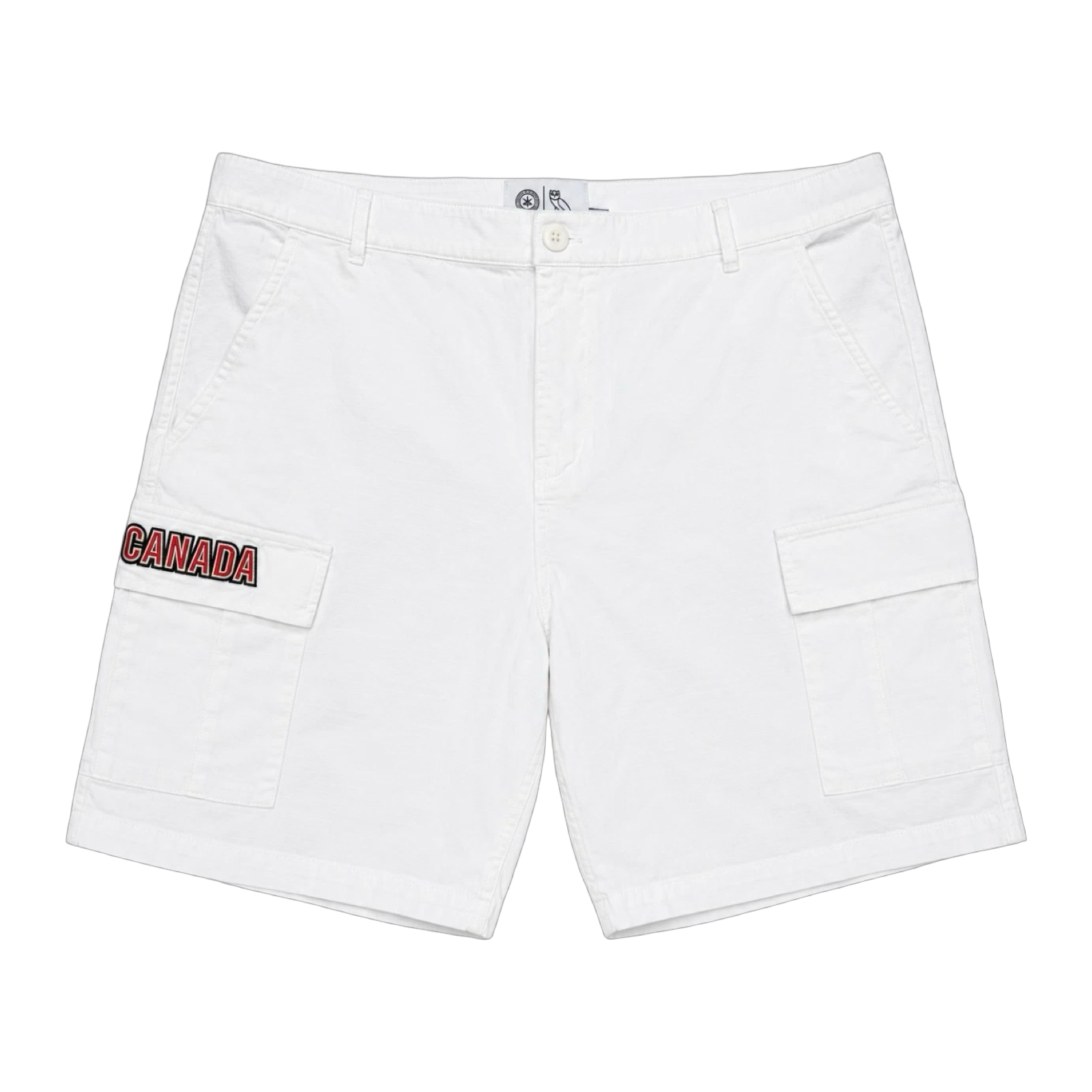 OVO x Canada Skateboards Cargo Shorts White