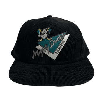 Vintage Corduroy Anaheim Mighty Ducks Hat
