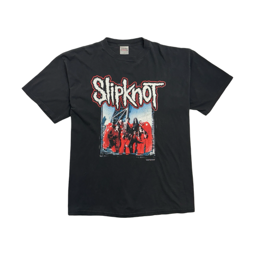 (XXL) Vintage 2000s Slipknot Band Tee Black | Vintage Clothing Store Canada