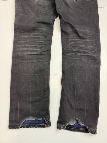 Parasuco Mike Fit Wrinkled Pants Black