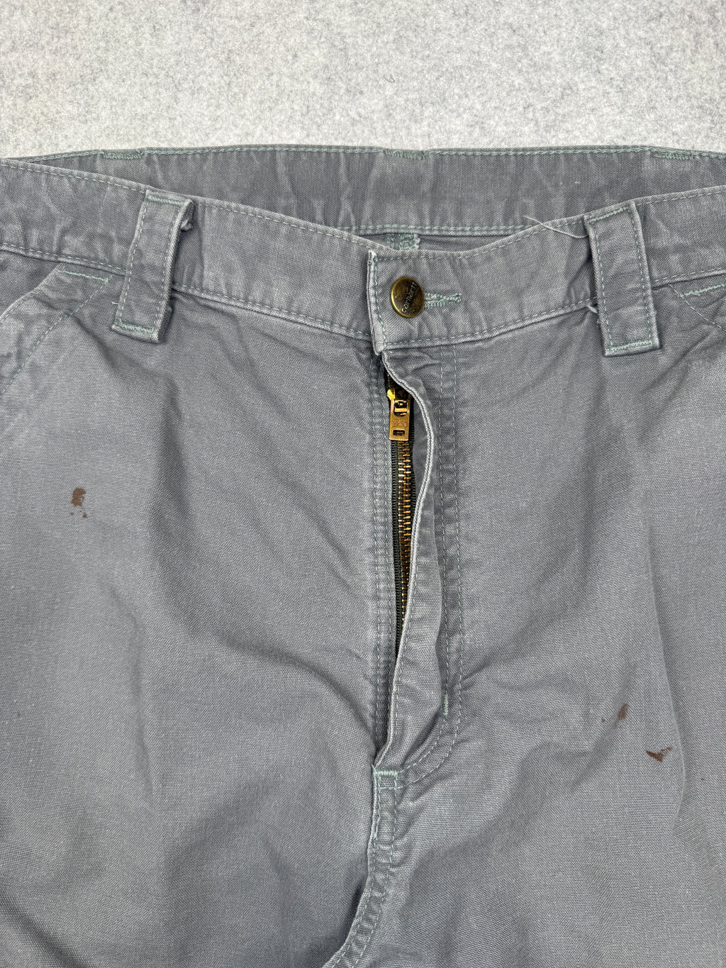 Carhartt Original Fit Carpenter Shorts Dark Grey