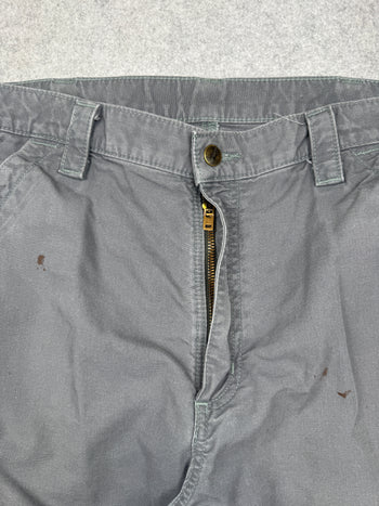Carhartt Original Fit Carpenter Shorts Dark Grey