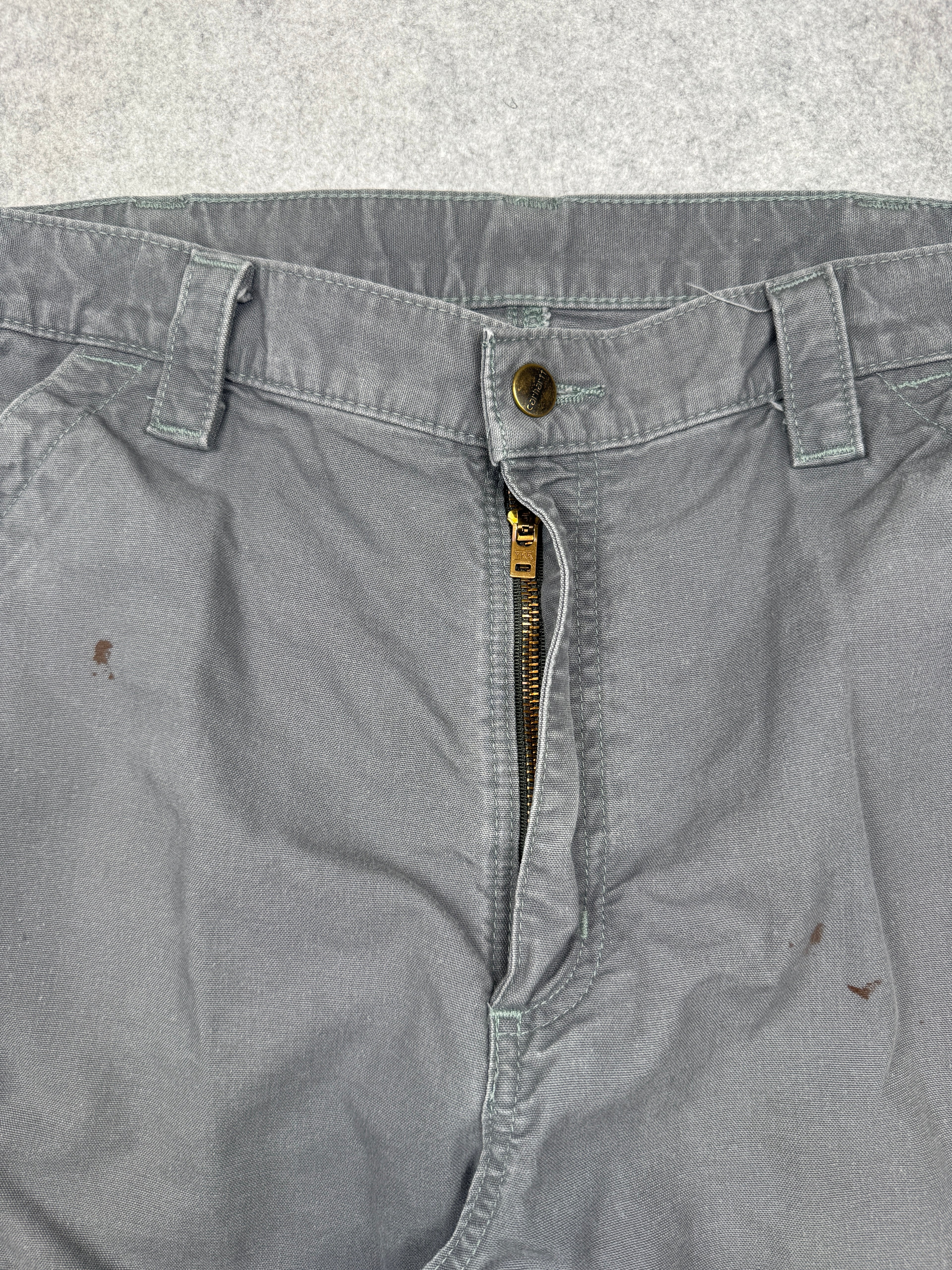 Carhartt Original Fit Carpenter Shorts Dark Grey