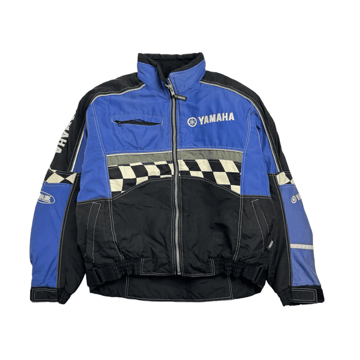 (XXL) Vintage 2000s Yamaha Insulated Racing Jacket Blue | Vitnage Clothing Store Canada