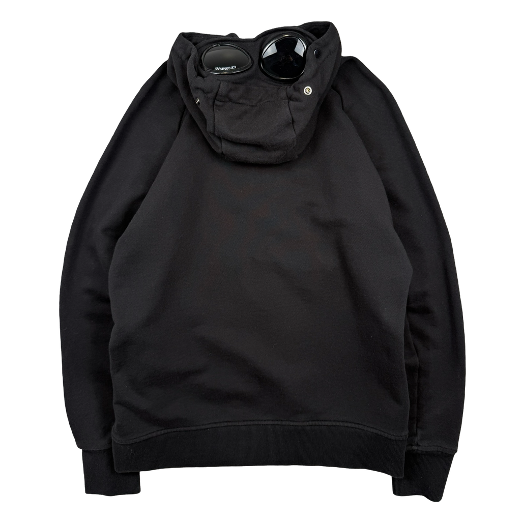 C.P. Company Goggle Zip Up Hoodie Black (USED)