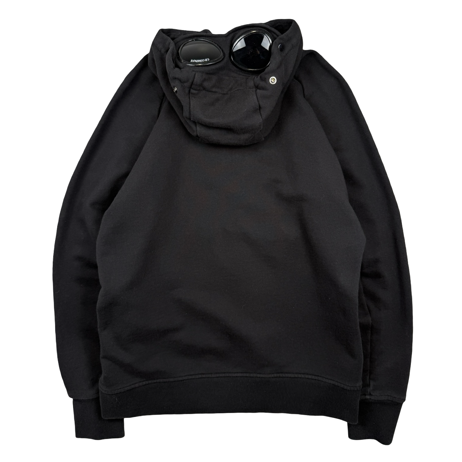 C.P. Company Goggle Zip Up Hoodie Black (USED)
