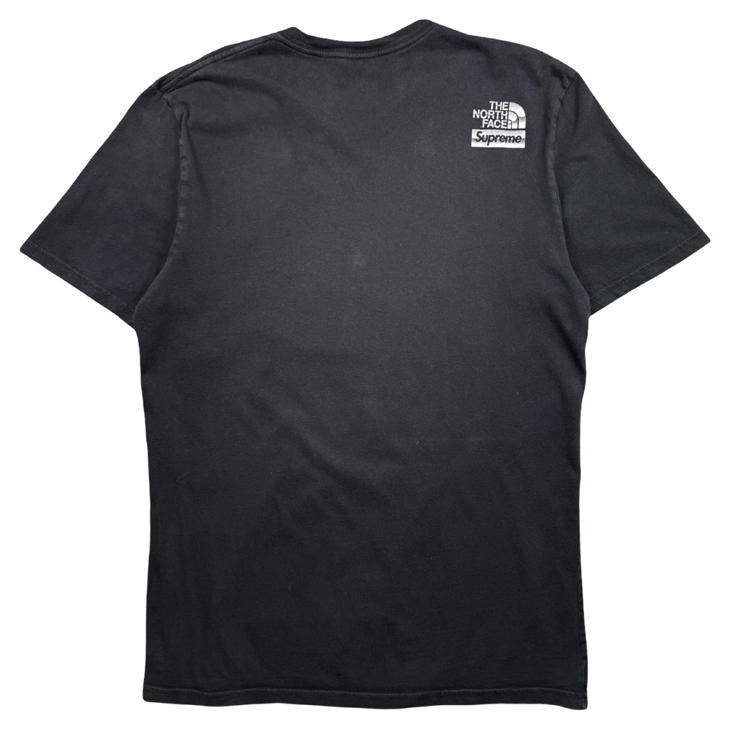Supreme The North Face Metallic Logo Tee Black (USED)