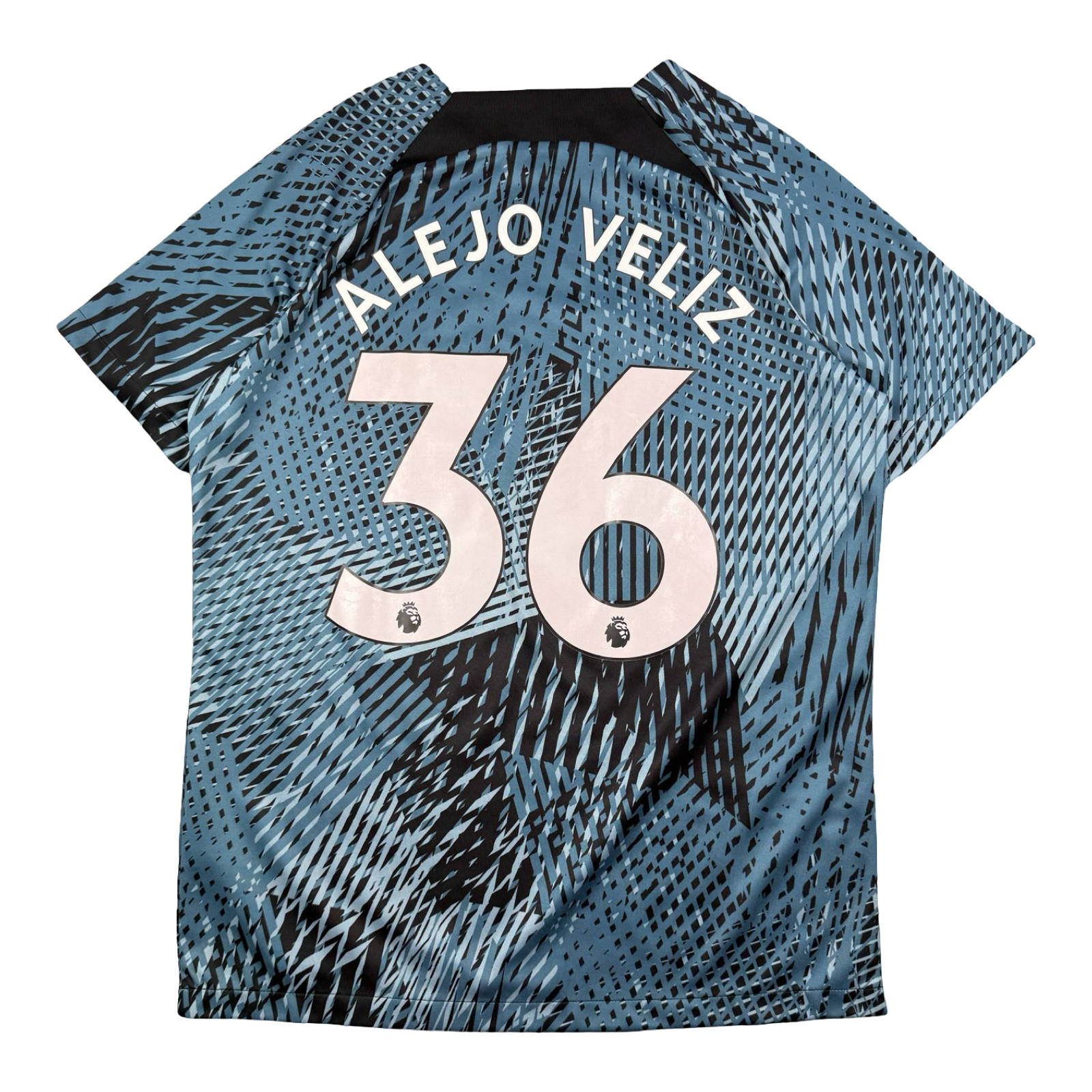 Nike Tottenham Hotspur F.C. Alejo Véliz Stadium Jersey Black/Blue