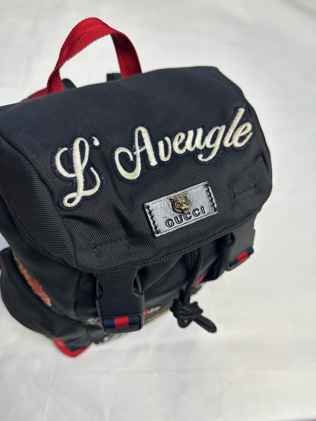 Gucci Techno L’Aveugle Par Amour Backpack