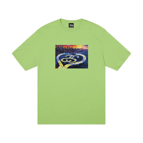 Stussy SS Highway Tee Green | Vintage Clothing Store Canada