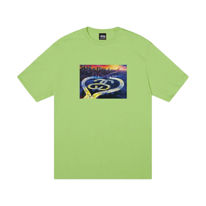 Stussy SS Highway Tee Green | Vitnage Clothing Store Canada