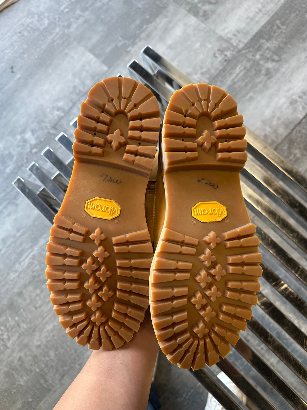 Stussy Wheat Boots (USED, NO BOX)