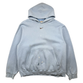 2000s Nike Centre Swoosh Hoodie Light Blue