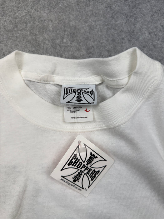 OG West Coast Choppers Logo Tee White | Vitnage Clothing Store Canada