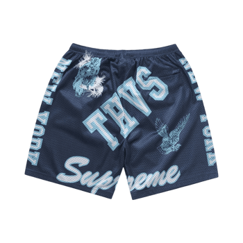 Supreme Varsity Mesh Shorts Navy