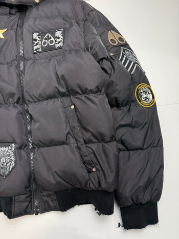 Moose Knuckles Patch Collington Bomber Jacket (USED)