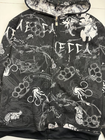 2000s Mecca Full Zip Reversible Hoodie