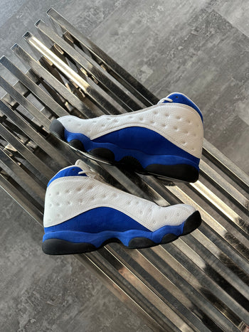 Air Jordan 13 Retro White Hyper Royal Black (USED)