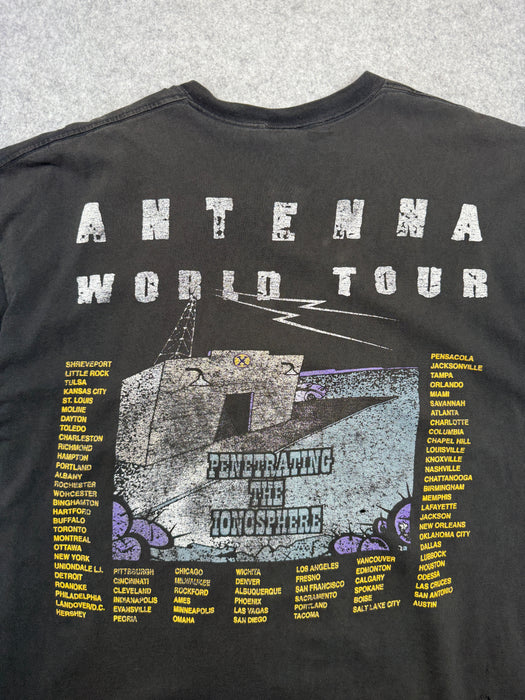 Vintage 1990's ZZ Top Antenna World Tour Tee Black | Vitnage Clothing Store Canada