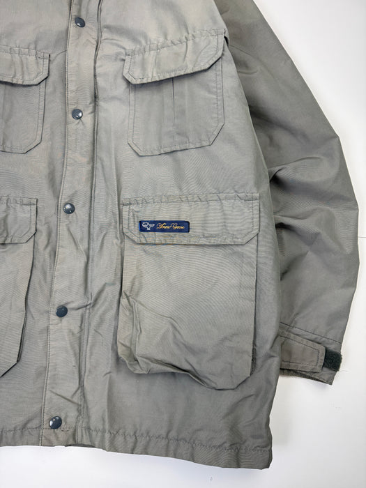 Vintage Canada Goose Wool Lined Parka Jacket Grey | Vitnage Clothing Store Canada