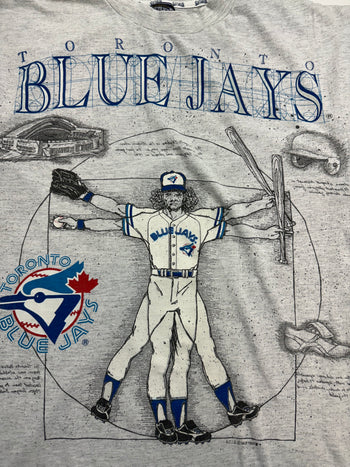 (XL) Vintage '93 Toronto Blue Jays Tee White