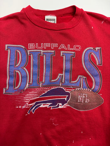 Vintage 90s NFL Buffalo Bills Sweatshirt Red