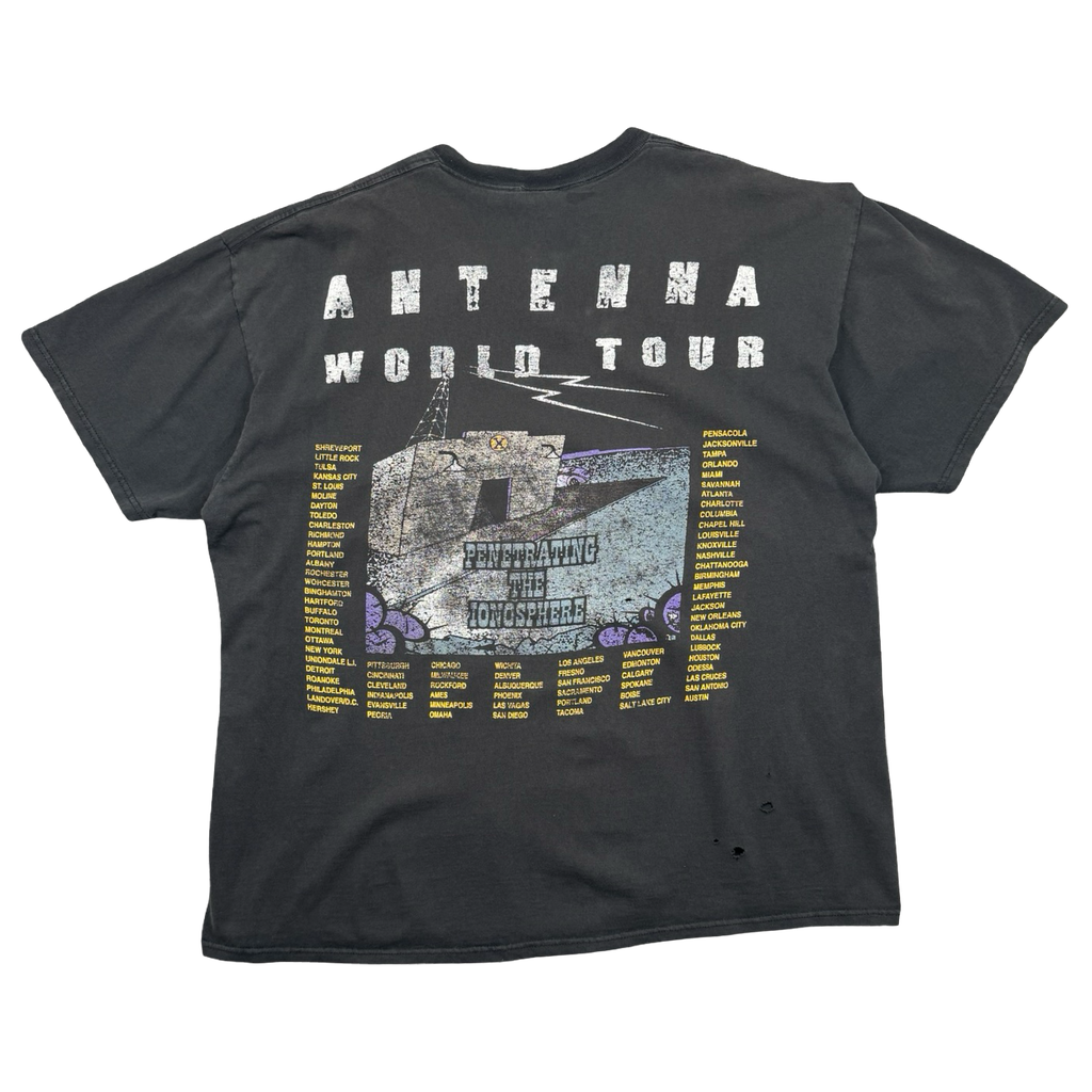 Vintage 1990's ZZ Top Antenna World Tour Tee Black