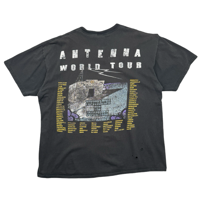 Vintage 1990's ZZ Top Antenna World Tour Tee Black | Vitnage Clothing Store Canada