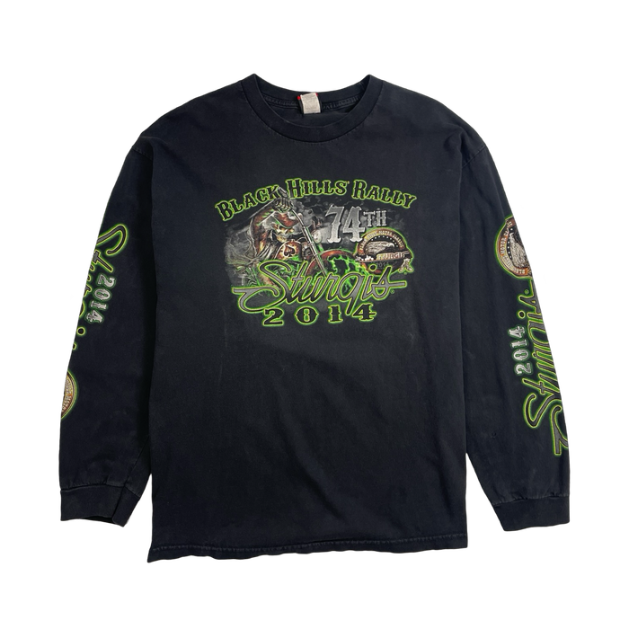 2014 Black Hills Sturgis L/S Tee Black | Vitnage Clothing Store Canada