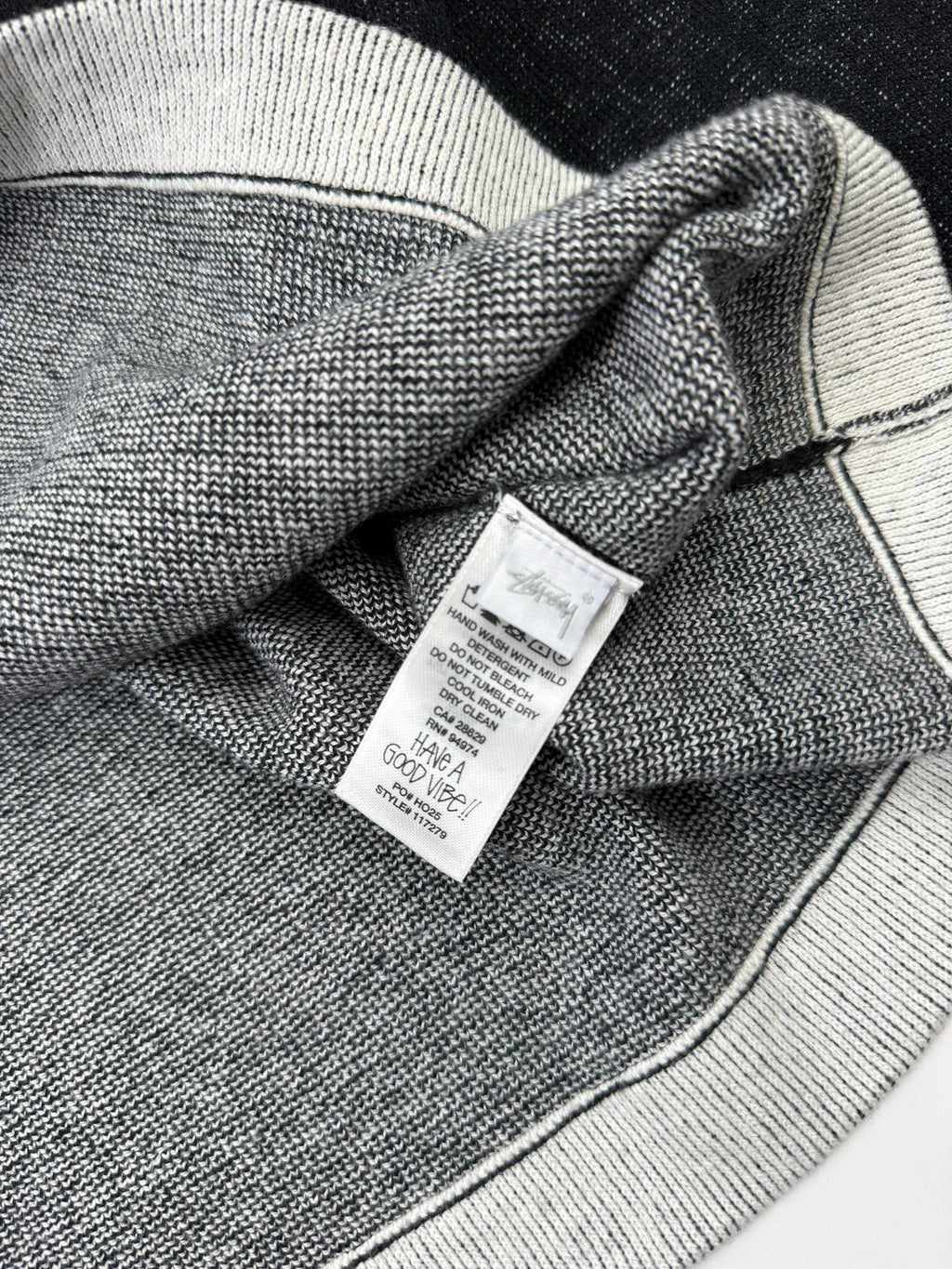 Stussy Alpine Knit Sweater Black (USED)