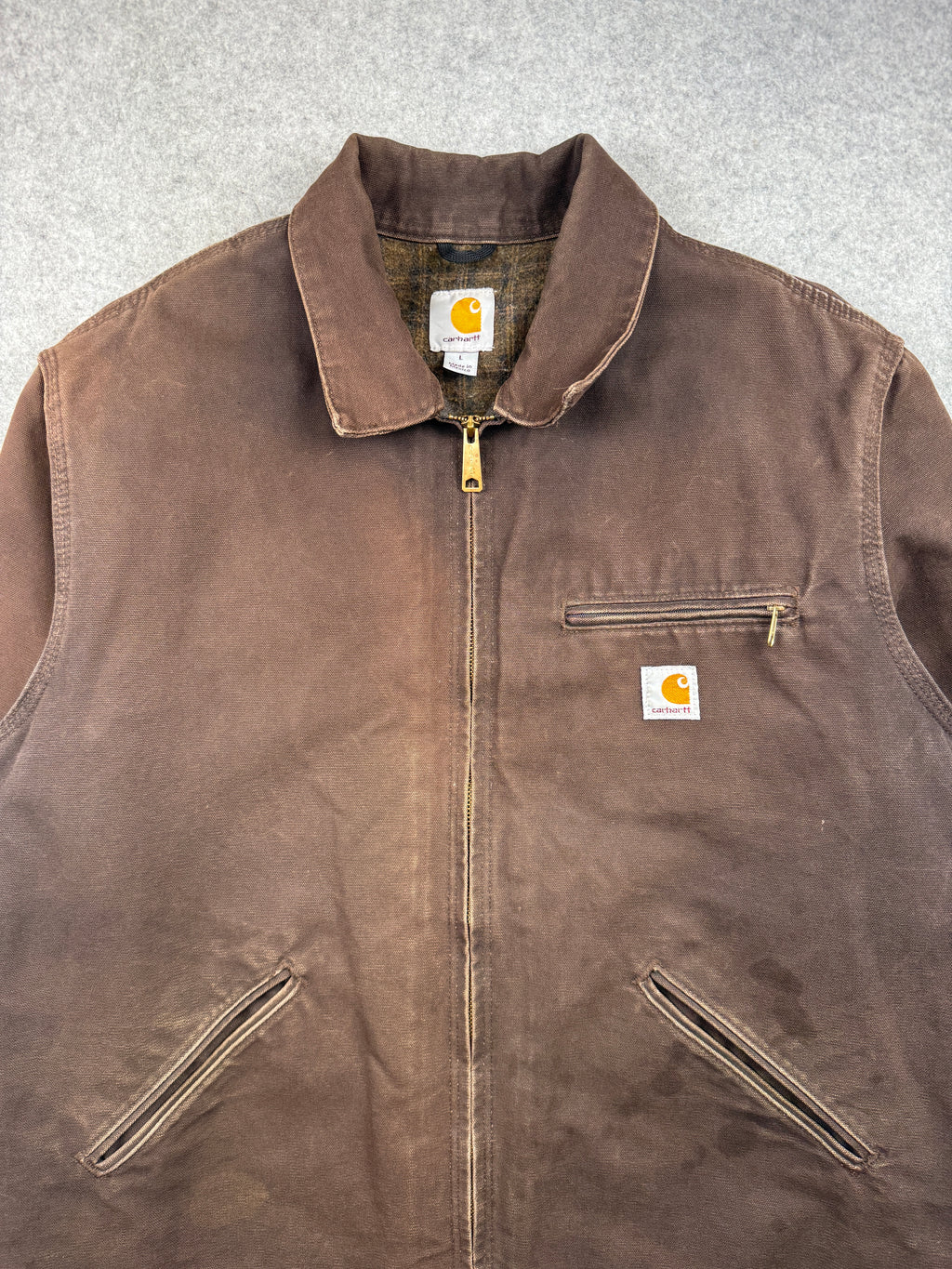 Vintage Carhartt Detroit Jacket Brown