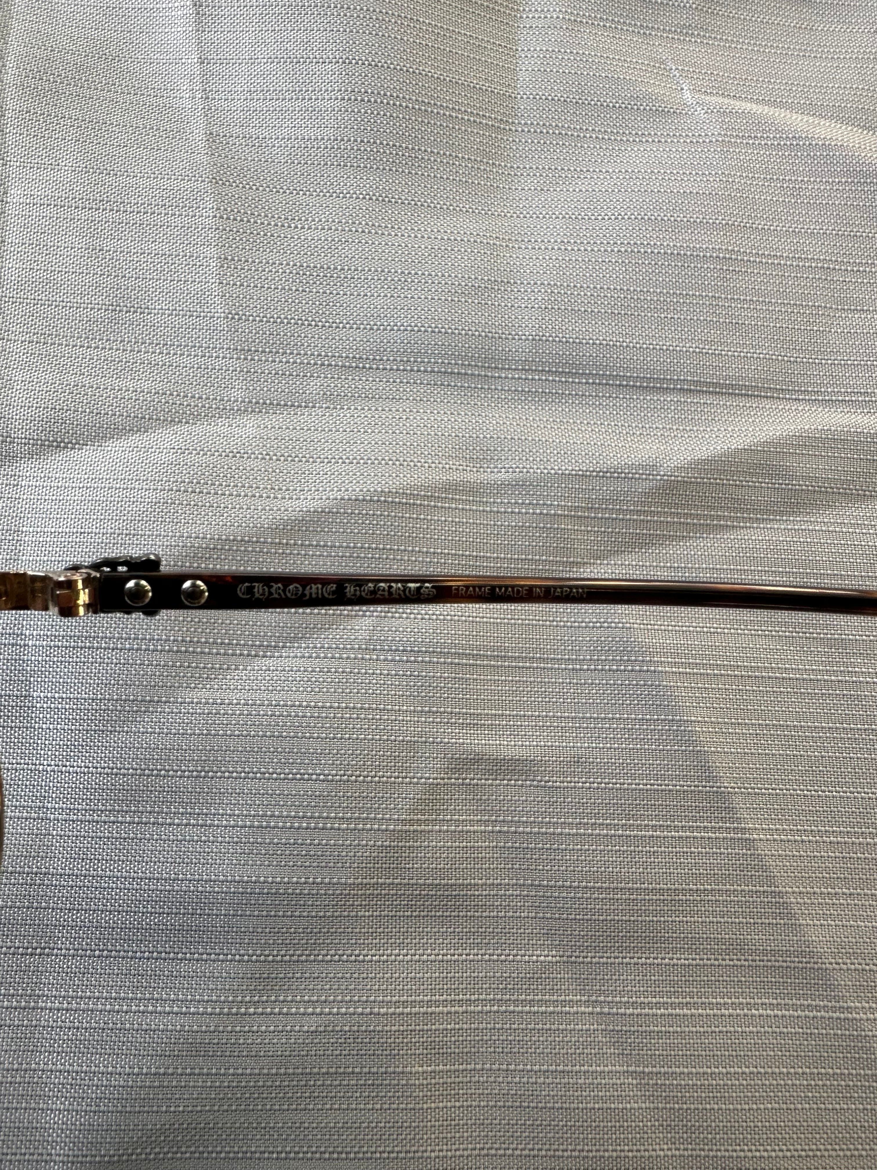 Chrome Hearts Pork Sword Aviator Sunglasses