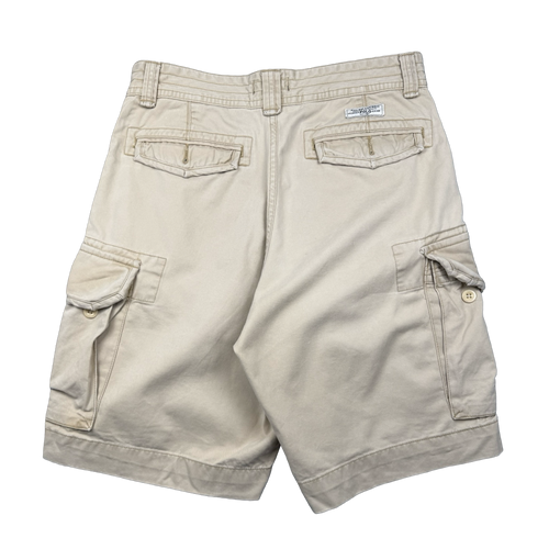 Polo Ralph Lauren Cargo Shorts Beige | Vintage Clothing Store Canada