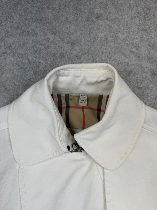 Women’s Burberry Light Jacket White (USED) | Vitnage Clothing Store Canada