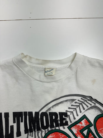 (S) Vintage '93 Baltimore Orioles Tee White